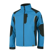 Chaqueta Workshell combinada con cremallera de nylon - Workteam