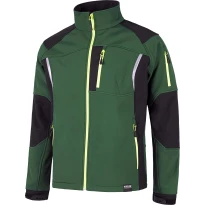 Chaqueta Workshell combinada con cremallera de nylon - Workteam