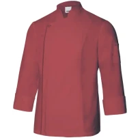Chaqueta coreana de chef de trabajo con cremallera Velilla 405202TC