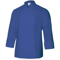 Chaqueta coreana de chef de trabajo con cremallera Velilla 405202TC