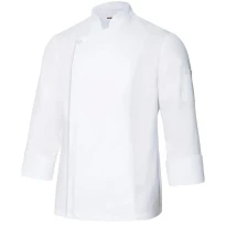 Chaqueta coreana de chef de trabajo con cremallera Velilla 405202TC