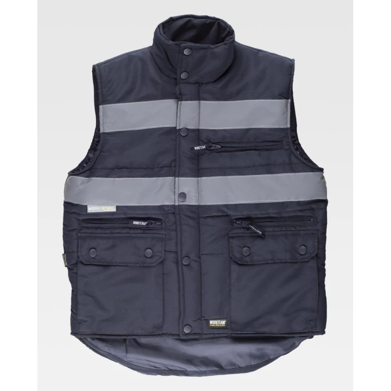 Chaleco de trabajo Acolchado multibolsillos S3207 - Workteam