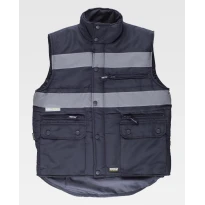 Chaleco de trabajo Acolchado multibolsillos S3207 - Workteam