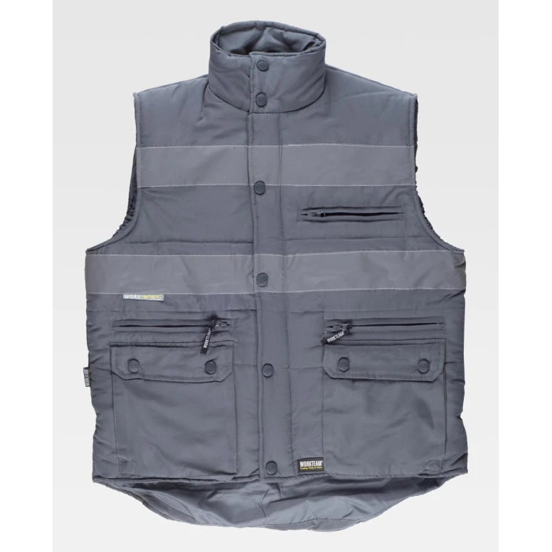 Chaleco de trabajo Acolchado multibolsillos S3207 - Workteam
