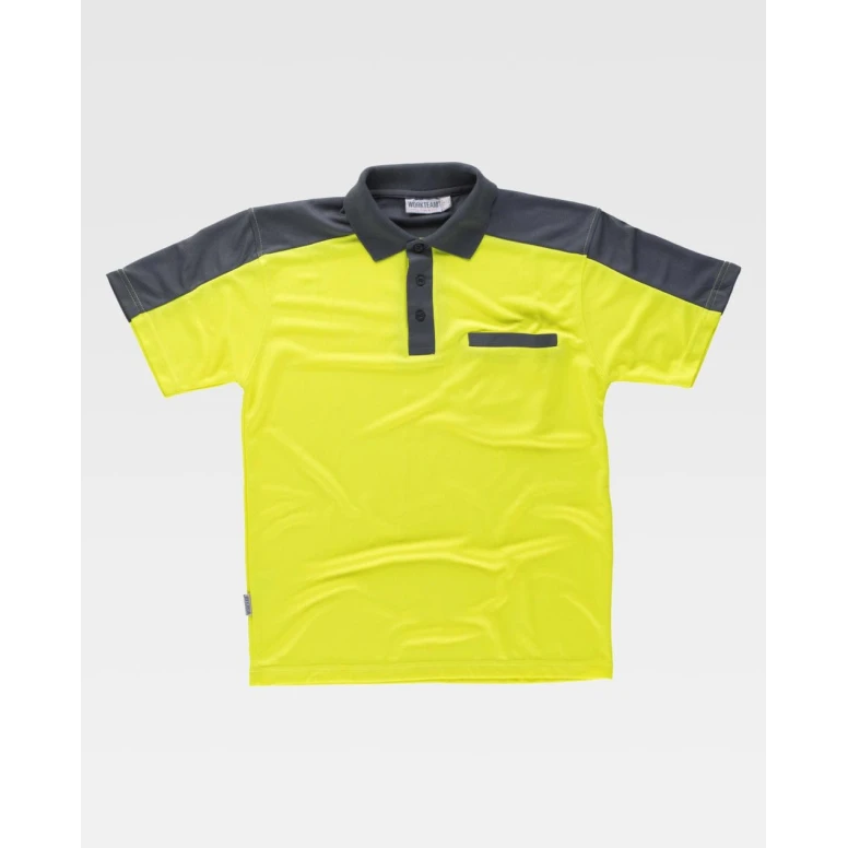 Polo de trabajo Combinado Alta Visibilidad C2805 - Workteam