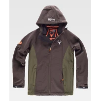 Chaqueta de trabajo Workshell Stretch con capucha Caza S8610 - Workteam