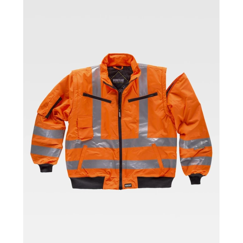 Chaqueta de trabajo Acolchada Alta Visibilidad C3720 - Workteam