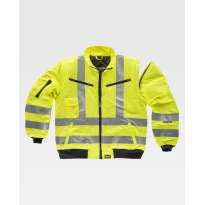 Chaqueta de trabajo Acolchada Alta Visibilidad C3720 - Workteam