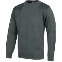 Jersey de cuello redondo en punto grueso con refuerzos - Workteam