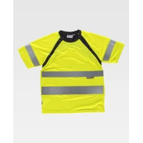Camiseta de trabajo Combinada Alta Visibilidad C2941 - Workteam