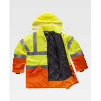 Parka de trabajo Acolchado Alta Visibilidad C3716 - Workteam