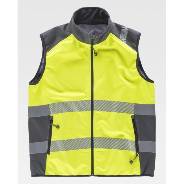 Chaleco de trabajo Workshell Alta Visibilidad S9231 - Workteam