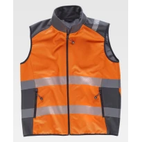 Chaleco de trabajo Workshell Alta Visibilidad S9231 - Workteam 2
