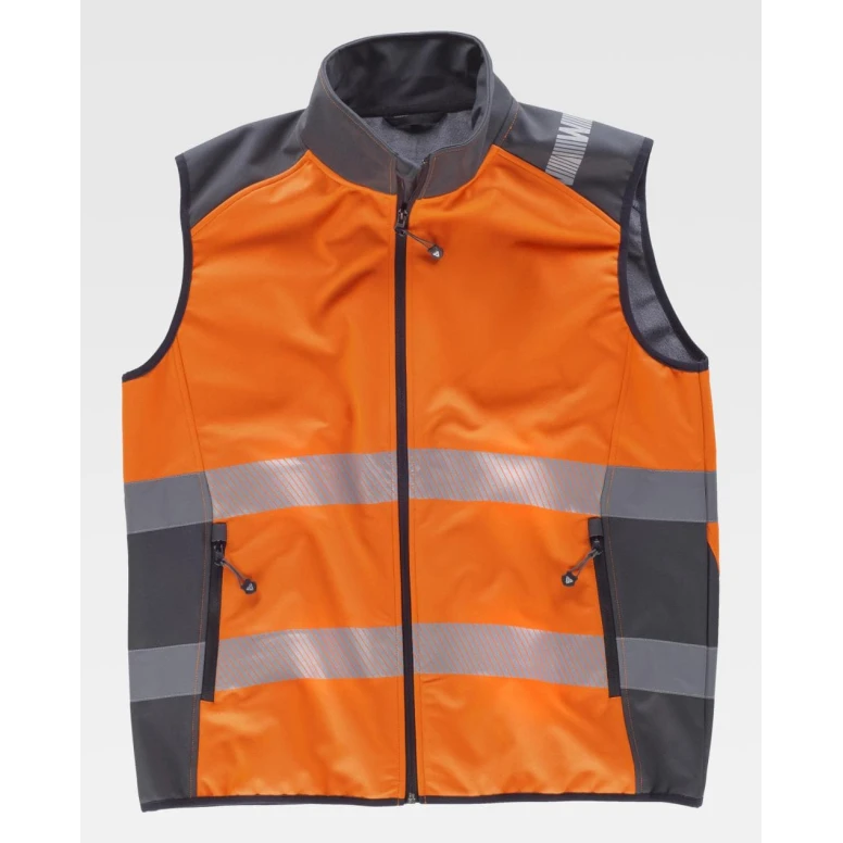 Chaleco de trabajo Workshell Alta Visibilidad S9231 - Workteam
