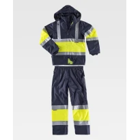 Conjunto impermeable Alta Visibilidad S2018 - Workteam
