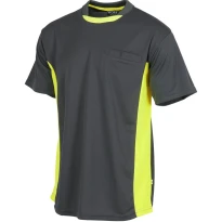Camiseta Combinada de manga corta Alta Visibilidad - Workteam