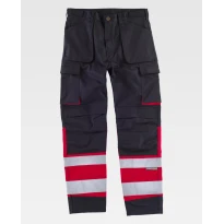 Pantalón de trabajo multibolsillos Alta Visibilidad C2919 - Workteam