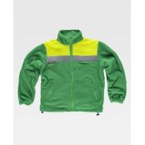 Sudadera bicolor de trabajo de forro polar C4030 - Workteam