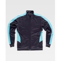 Chaqueta deportiva elástica S7551 - Workteam