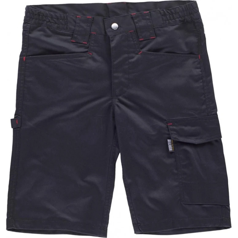 Bermudas de trabajo multibolsillos elástico - Workteam
