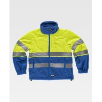 Chaqueta de forro polar de trabajo Alta Visibilidad C4025 - Workteam