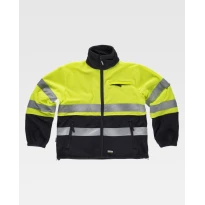 Chaqueta de forro polar de trabajo Alta Visibilidad C4025 - Workteam