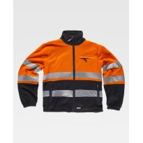 Chaqueta de forro polar de trabajo Alta Visibilidad C4025 - Workteam