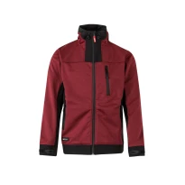 Chaqueta con cremallera larga y capucha de trabajo Softshell Multibolsillos Velilla 206007
