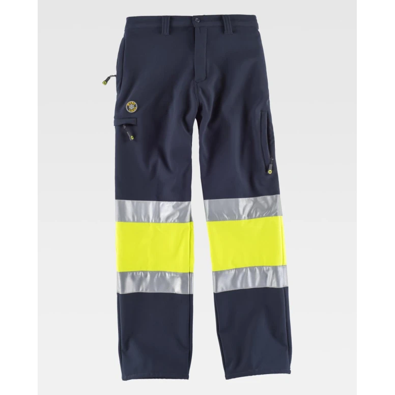 Pantalón de trabajo Workshell Alta Visibilidad S9820 - Workteam