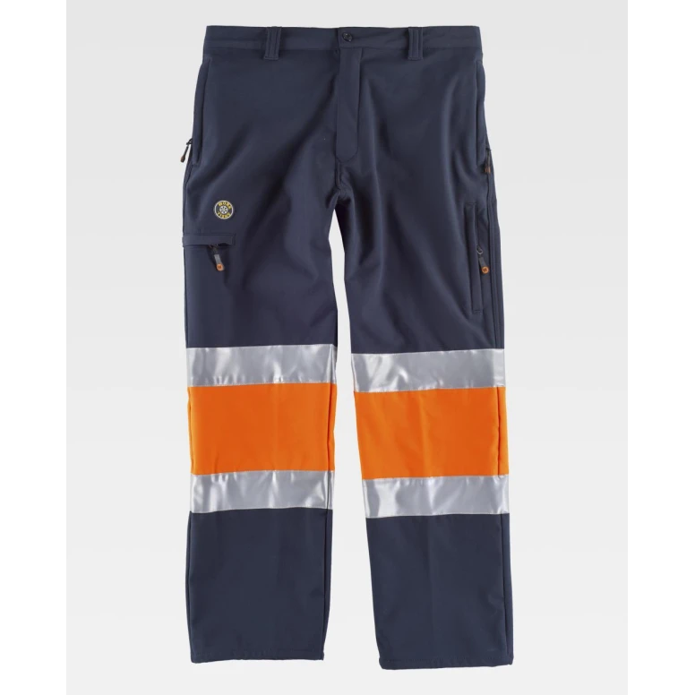 Pantalón de trabajo Workshell Alta Visibilidad S9820 - Workteam