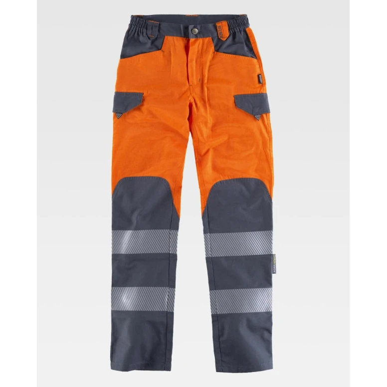 Pantalón de trabajo Combinado Alta Visibilidad C2715 - Workteam