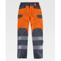 Pantalón de trabajo Combinado Alta Visibilidad C2715 - Workteam