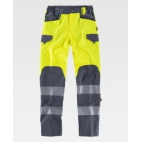 Pantalón de trabajo Combinado Alta Visibilidad C2715 - Workteam 2