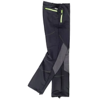 Liquidación total - Pantalón Workshell elásticos con tejido Rip Stop - Workteam Talla 2xl color marrón negro