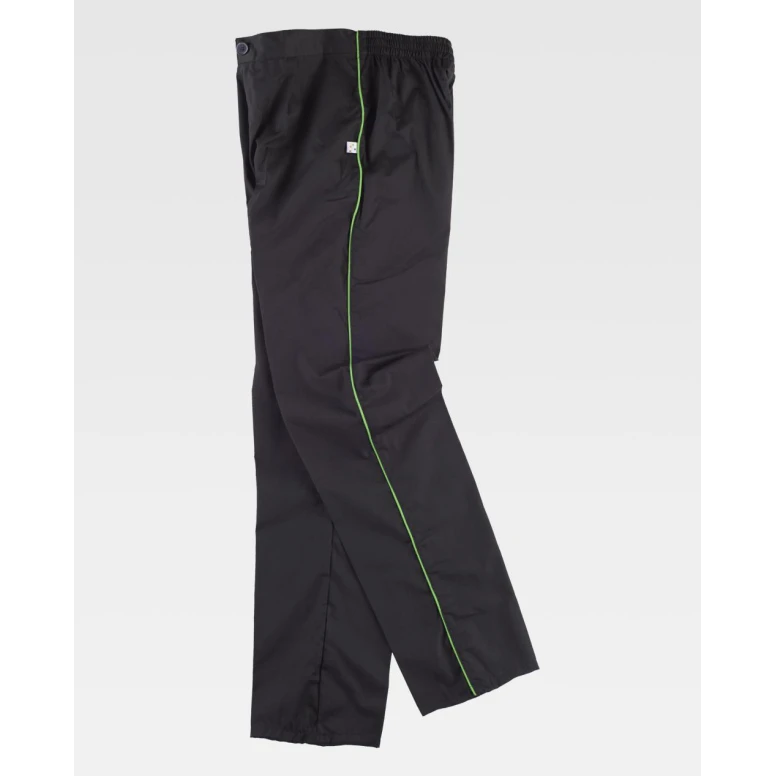 Pantalón con franjas en contraste B9350 - Workteam