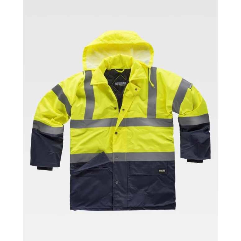 Cazadora de trabajo Combinado Alta Visibilidad C3710 - Workteam