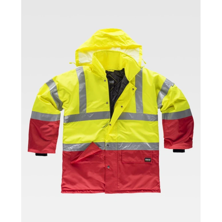 Parka de trabajo Alta Visibilidad C3711 - Workteam