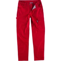 Liquidación total - Pantalones de trabajo Workteam elásticos B4030 Talla 3xl color rojo