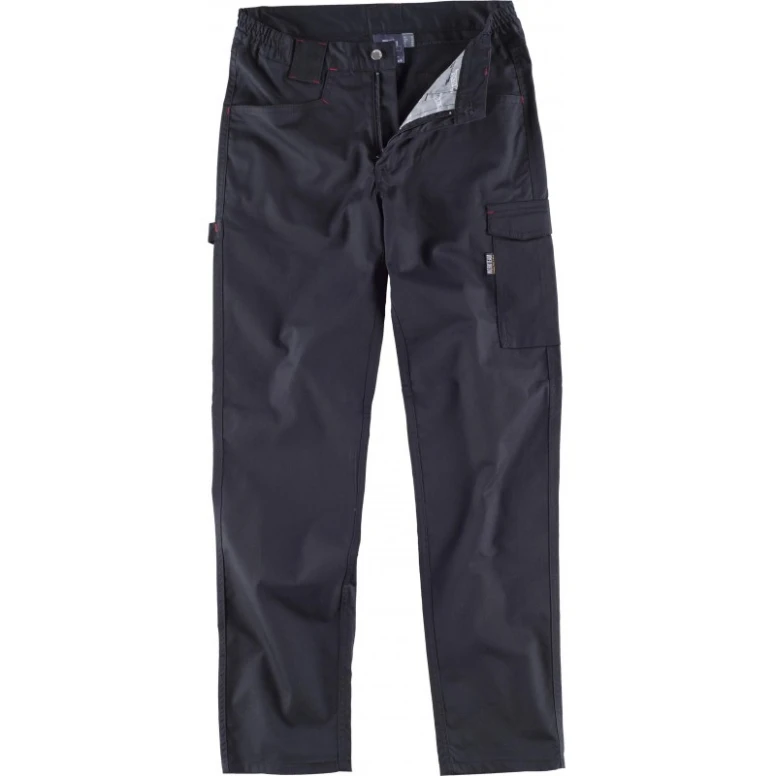 Liquidación total - Pantalón de trabajo Workteam Elásticos B4030 Talla 3xl color rojo