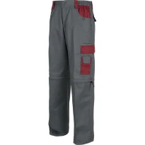Liquidación total - Pantalón Multibolsillos desmontables con refuerzos en los glúteos - Workteam Número 54 color marino celeste 2