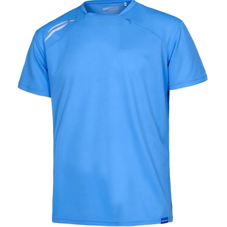 Camiseta de cuello redondo de manga corta - Workteam