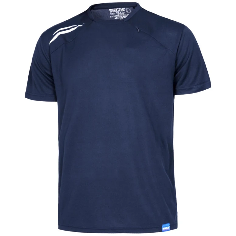 Camiseta de cuello redondo de manga corta - Workteam
