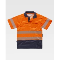 Polo de trabajo Combinado Alta Visibilidad C3895 - Workteam 2