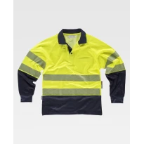 Polo de trabajo Combinado M/L Alta Visibilidad C3896 - Workteam