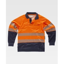 Polo de trabajo Combinado M/L Alta Visibilidad C3896 - Workteam 2