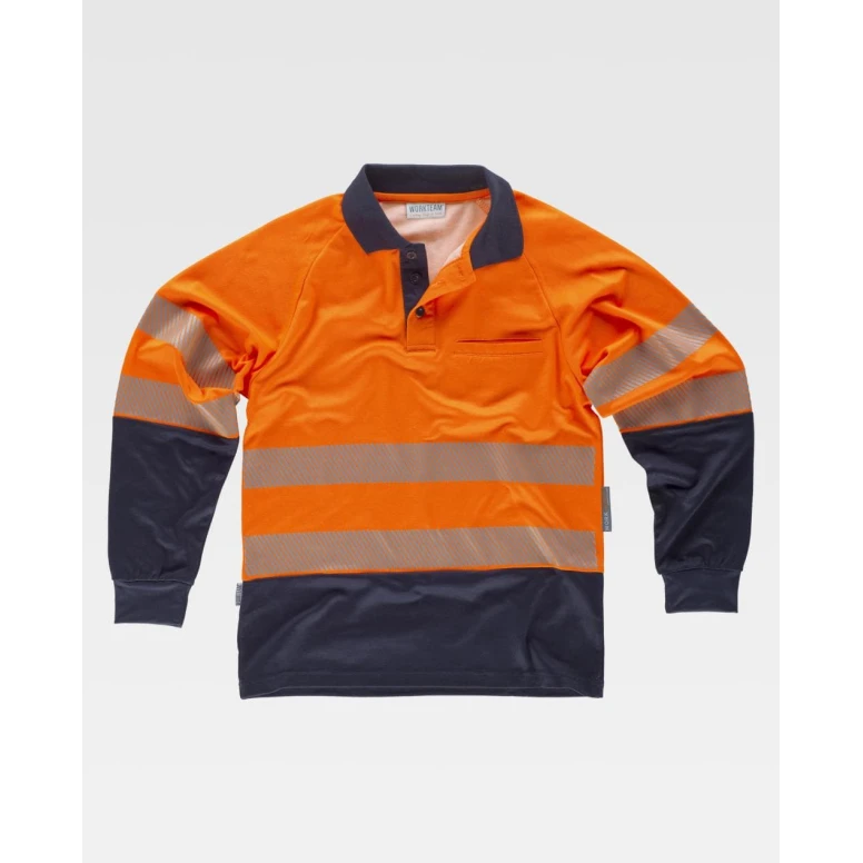 Polo de trabajo Combinado M/L Alta Visibilidad C3896 - Workteam