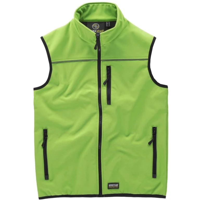 Chaleco Workshell invernal multibolsillos con detalles reflectantes - Workteam