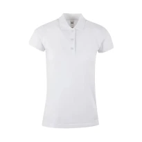 Polo de manga corta de trabajo 100% Algodón Velilla Mackay Mujer PS200WW