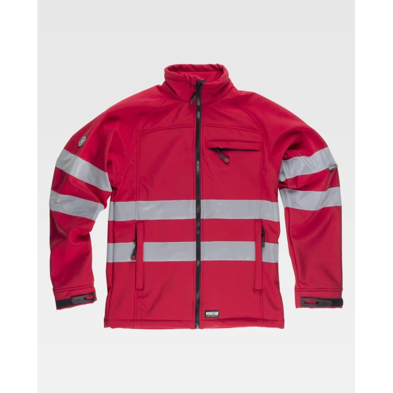 Chaqueta de trabajo Workshell Stretch Con cremallera S9035 - Workteam