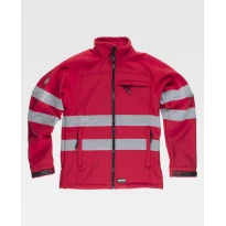 Chaqueta de trabajo Workshell Stretch Con cremallera S9035 - Workteam